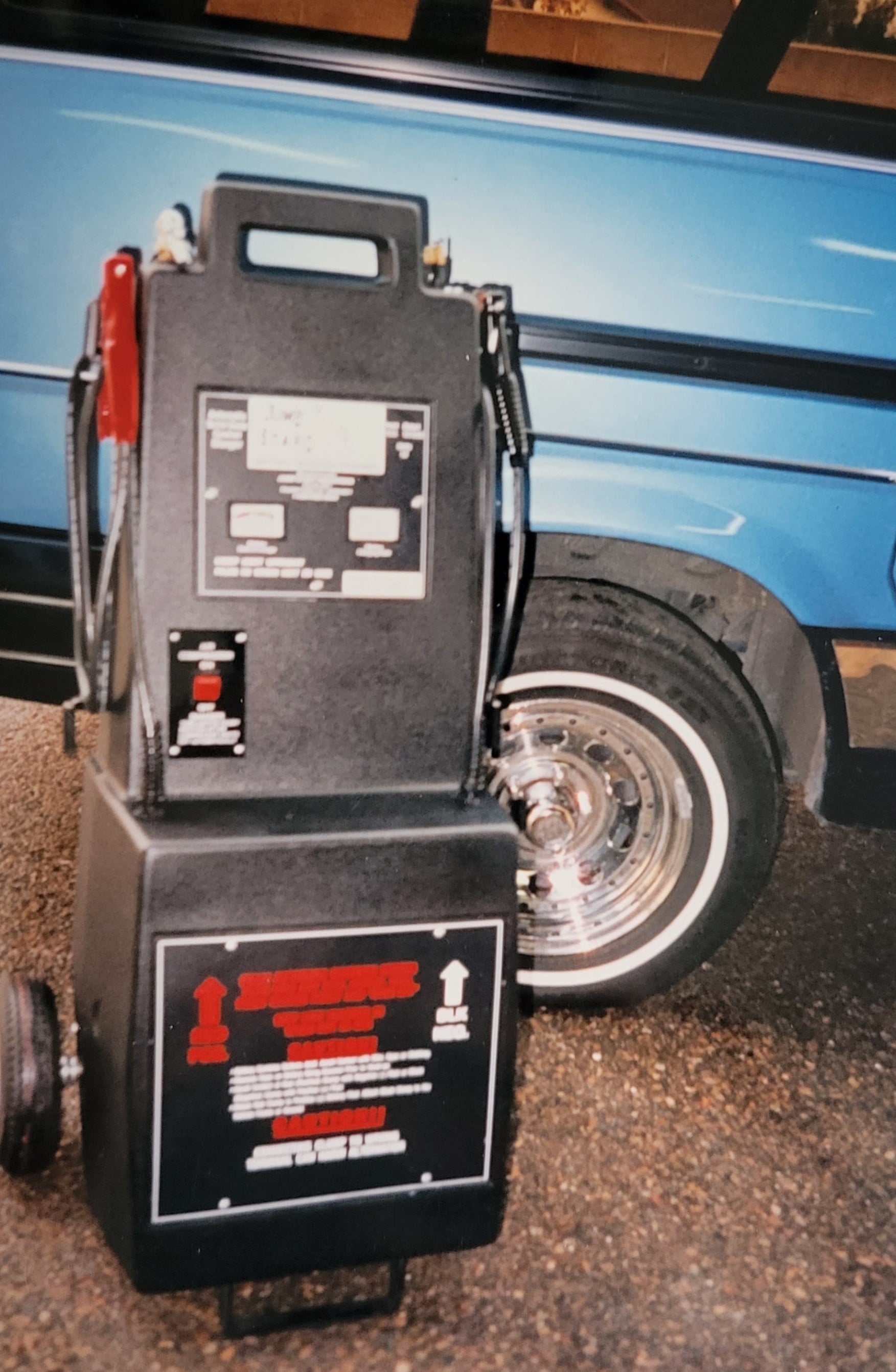 Jump Starter Near Car